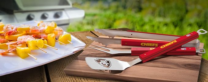 YouTheFan NFL Spirit Series 3-Piece BBQ Set