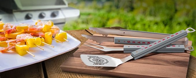 YouTheFan NCAA Spirit Series 3pc BBQ Set