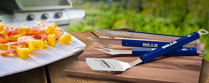 YouTheFan NFL Spirit Series 3-Piece BBQ Set
