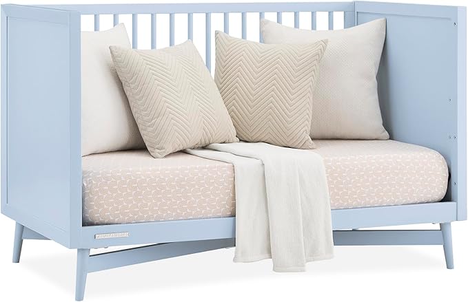 Delta Children Dylan 4-in-1 Convertible Crib, Cloud Blue