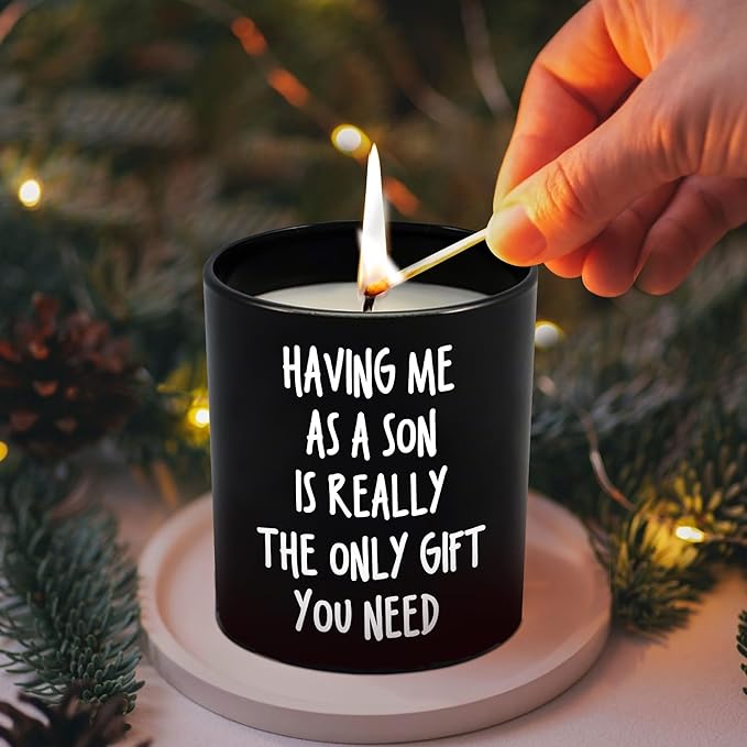 Gifts for Mom Birthday - Long Lasting Vanilla Lavender Scented Candle 10 oz - Mothers Day Fathers Day Mom Birthday Gifts for Women Men, Mama Gift for Mother in Law, Dad Gift Ideas