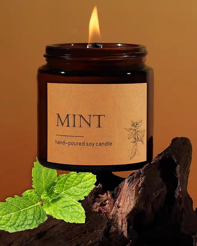 4 Count Winter Fall Candle Set, Home Scented Candles, Stress Reducing Candle Gift Set, Holiday Celebration for Ladies, Birthday, Valentine's Day, Christmas, 4 oz.