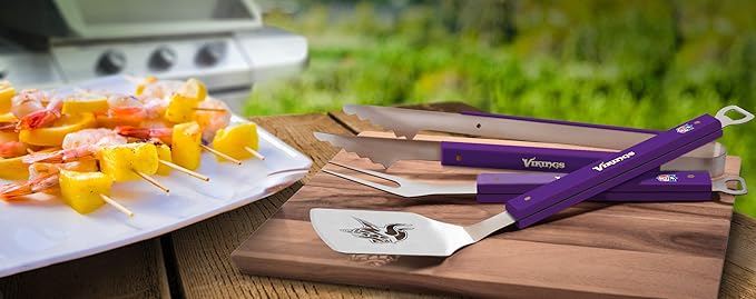 YouTheFan NFL Spirit Series 3-Piece BBQ Set