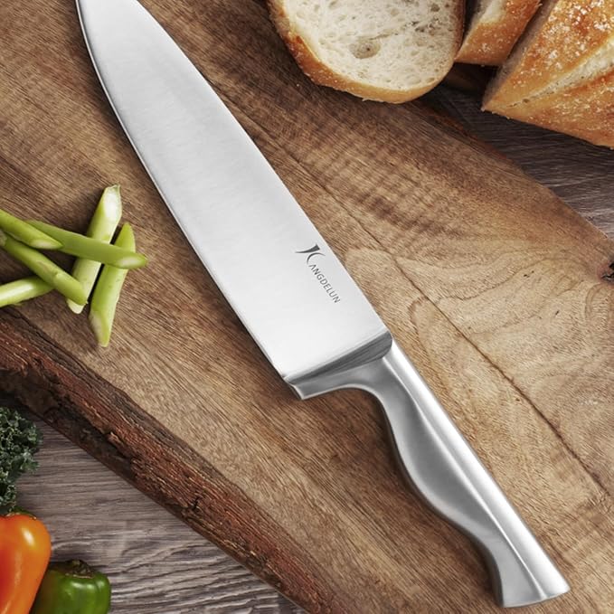 15-Piece Ultra Sharp Kitchen Knife Set with Wooden Block
