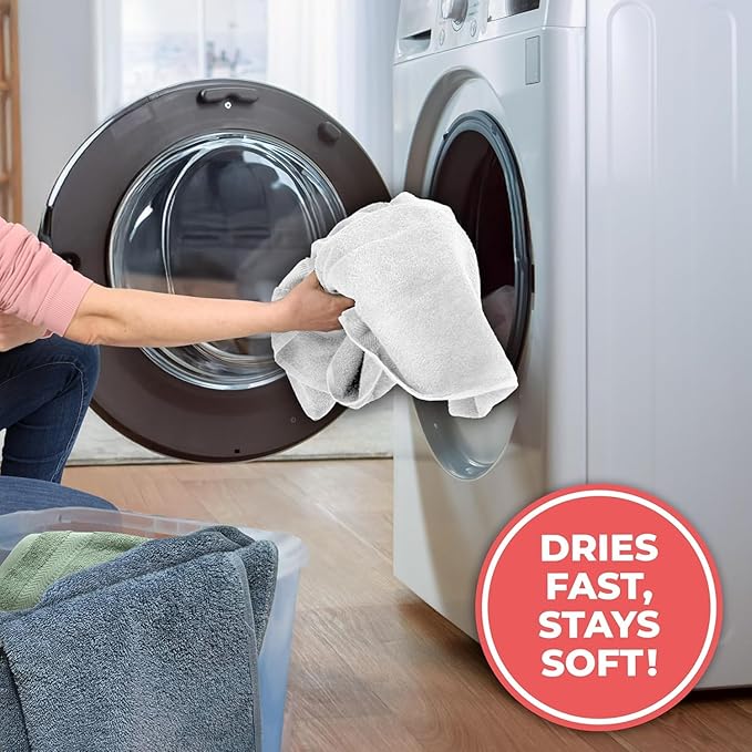 TEXTILOM 100% Turkish Cotton Oversized Luxury Bath Sheets, Jumbo & Extra Large Bath Towels Sheet for Bathroom and Shower with Maximum Softness & Absorbent (40 x 80 inches)- White