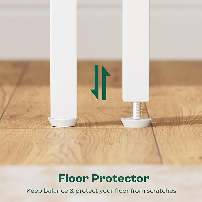 Huuger Night Stand with Charger Station and LED Lights, 3 Drawer Nightstand, Bed Side Table with Open Shelf, End Table, Tall Fabric Dresser for Bedroom, PU Leather, White