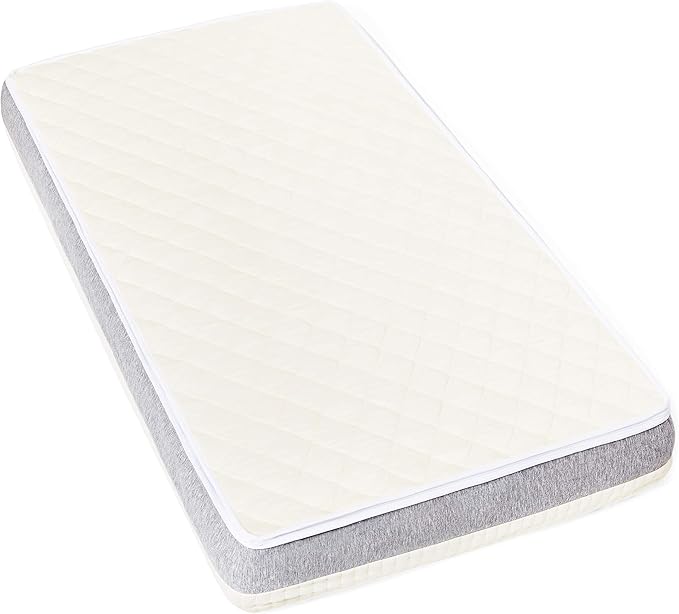 Graco Ultra 2-in-1 Premium Dual Sided Crib & Toddler Mattress - GREENGUARD Gold, CertiPUR-US Certified Foam, Machine Washable Cover with 100% Waterproof Surface, Fits Standard Baby Crib & Toddler Beds