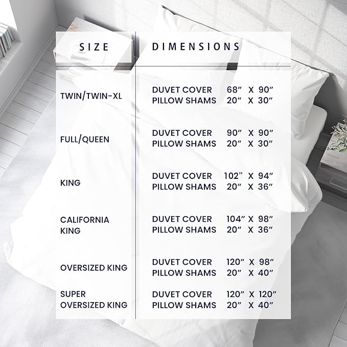 Kotton Culture 120"x98" 3 Pc Oversized King Duvet Cover Set 100% Egyptian Cotton - 600 TC Comforter Cover, Zipper Closure & Corner Ties - Fits Large King Inserts (Oversized King,White)