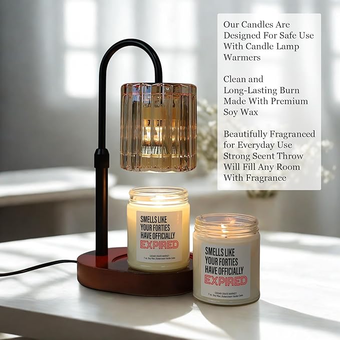 50th Birthday Gifts for Her - Best Ideas, Buttercream Vanilla Scented with Sprinkles on Top, 100% Soy Candle for Women, Mom, Friends, Wife, Sister, Grandma, Handmade Aromatherapy Candles Decoration