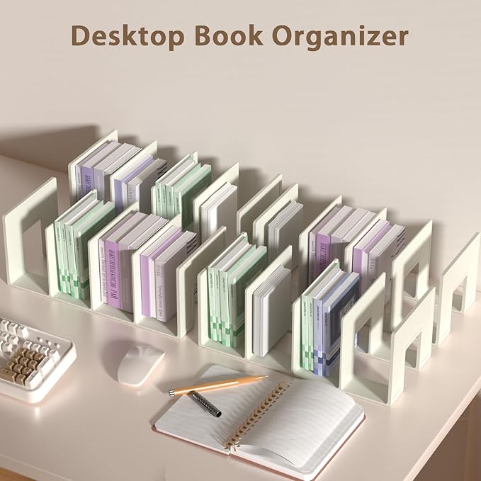 Kids Shoe Rack - 4 Pack Shoe Organizer for Toddlers & Children, Space-Saving Nursery Shoe Storage Shelf, Small Baby Shoes Display Rack for Closet/Entryway, for Desk File Book Organizer(White)