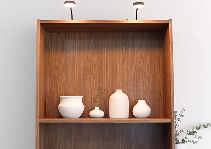 White Ceramic Vase - 7 Inch Tall - Large, Minimalist Modern Home Decor, Decorative Object - Centerpiece, Coffee Table, Living Room, Bookshelf, Office, Entryway, Console, Wedding, Flowers, Olive Plant