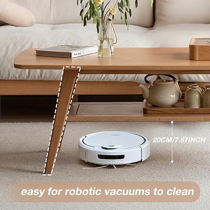 Oak Wood Coffee Table - 2-Tier Wooden Center Table for Living Room,Apartment, and Office, Farmhouse Rustic Rectangle Table, Easy Assembly,47 Inch