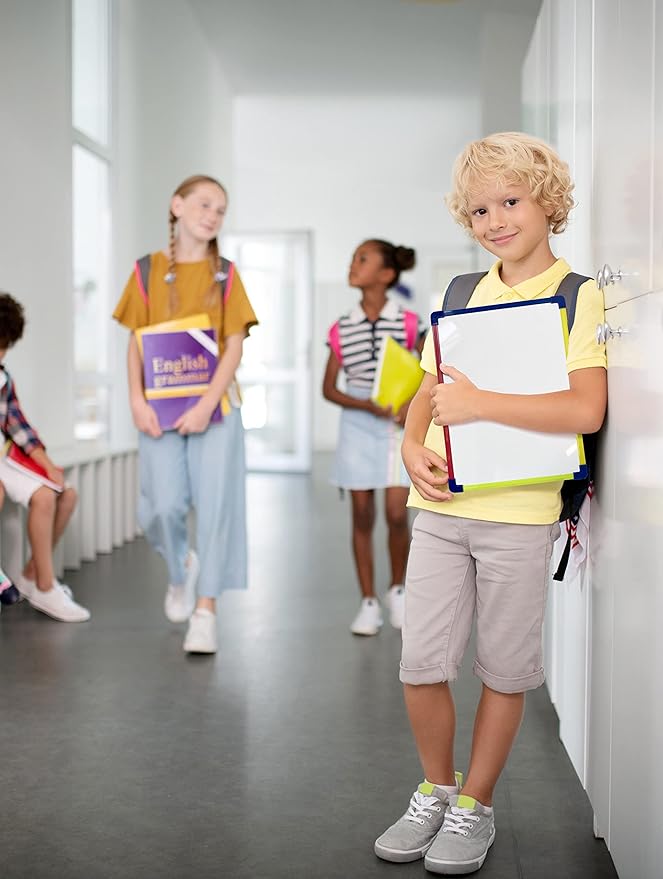 Travel Size Art Coloring White Board for Kids 9”x12” Car Airplane Travel Essentials Kids Travel Accessories Travel Games for Kids Travel Toys for toddlers 1-3 Plane Travel Games for Kids Ages 4-8 & Up