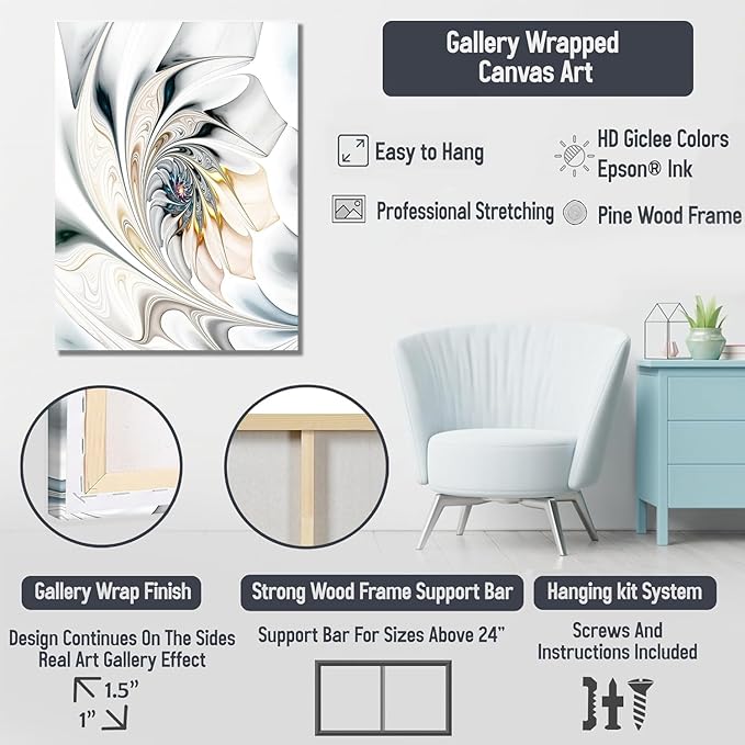 DesignArt Oversized Canvas Wall Art Décor - Green Fall Forest with Sun Rays - Landscape Canvas Print for Bedroom, Dining Room, Living Room Décor - 32" x 16"