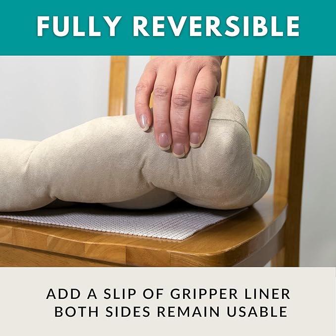 Barnett Home Decor Dining Chair Cushions with Ties – Small 15 x 17 - Latex Foam Fill, 100% Cotton, Machine Washable Chair Pads for Kitchen Chairs, Made in USA (Classic Check Navy Blue/Pack of 2)