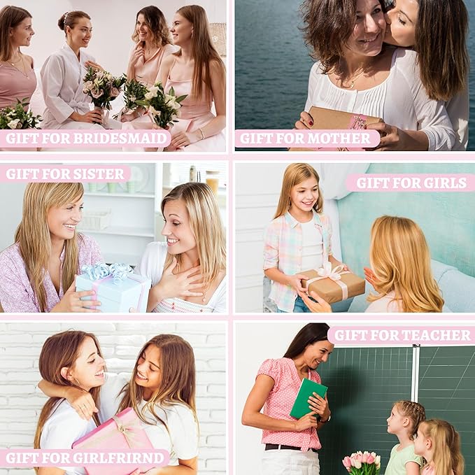 Personalized Travel Jewelry Organizer with Birth Flower and Name, Custom Jewelry Box, Personalized Gifts for Women, Girls, Mother, Wife, Bridesmaid, Custom Gifts for Birthday, Wedding, Anniversary