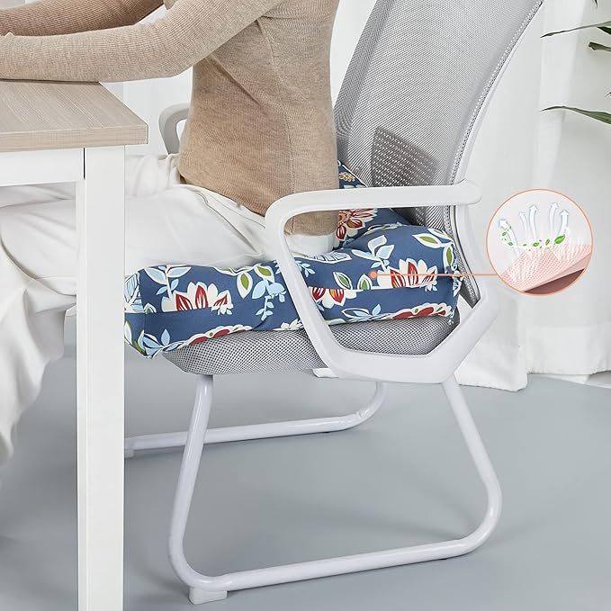 JMGBird Outdoor Chair Cushion Set of 2 Patio Cushions 19x19 with Ties Outdoor Cushions for Patio Furniture