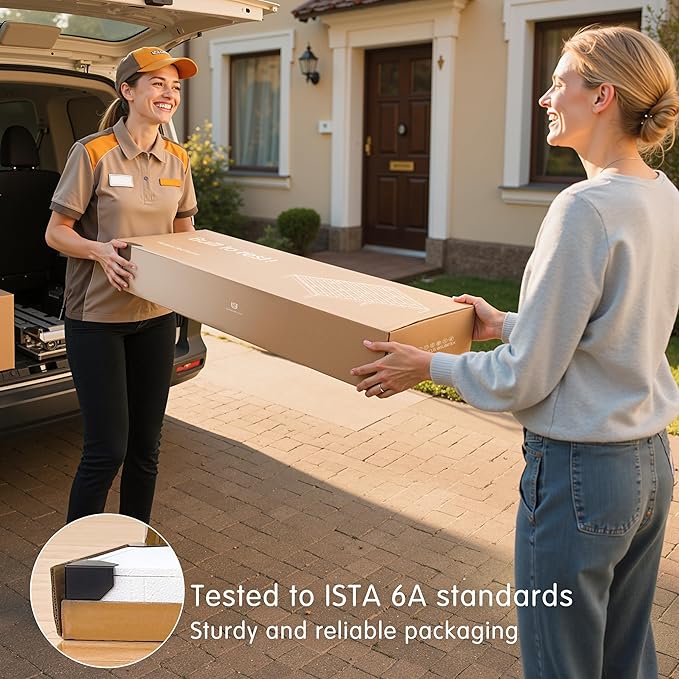 Hokway Wood Twin Bed Frames- No Wobble,Noise-Free,Easy Assembly with Precise Holes,12 in Wood Slat Support,No Box Spring Needed,Natural