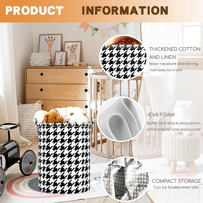 3 Pack Laundry Basket Set,Durable Waterproof Laundry Hamper with Reinforced Handle,Space-Saving Collapsible Laundrys Baskets for Home,Dorm,Multi-Purpose Laundry Bag for Clothes,Towel Storage