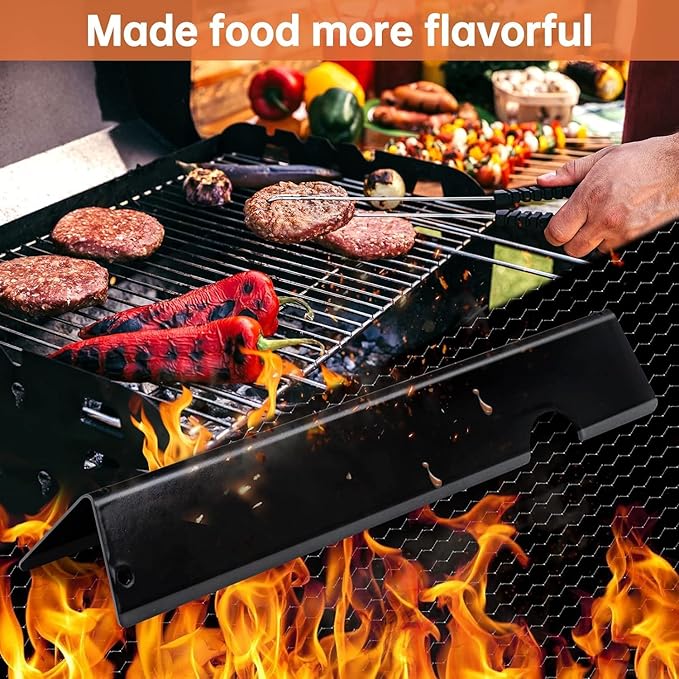 Porcelain-Enameled Grill Flavorizer Bar BBQ Gas Grill Replacement Parts for Weber Genesis II 300 Series E-310 E-315 E-330 E-335 S-310 S-335