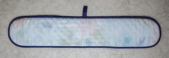 Maison d' Hermine Double Oven Mitts 100% Cotton 7"x35" Double Oven Mitt Heat Resistant BBQ Cooking Gloves with Loop, Baking, Grilling, Home, Kitchen, Handling Hot Pans Spring Summer (Lazy Summer Days)