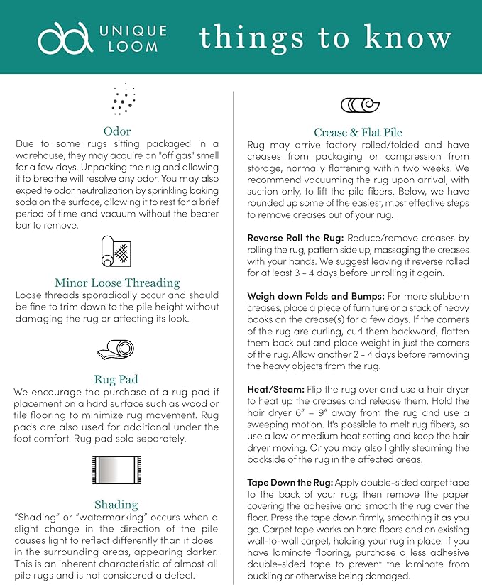 Unique Loom Outdoor Traditional Collection Area Rug - Antique (10' x 14' 1" Rectangle Rust Red/Ivory)