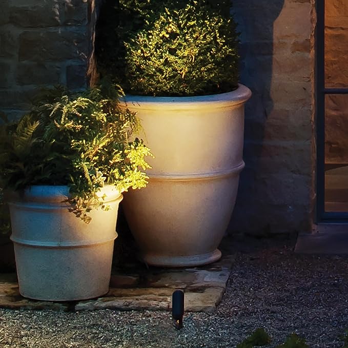 Hinkley Landscape Lighting Hardy Island 1536TMZ-LL Spot Light - 4w MR16 LED Blub Included, 12v - Matte Bronze Clear Lens