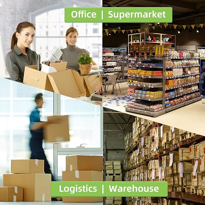 Compatible 4.07" x 6.4" Die-Cut Large Labels Replacement for DK-1247 Shipping Address Compatible with Brother QL-1110NWB Label Printers (12 Rolls + 1 Frame, 180 Labels/Roll)