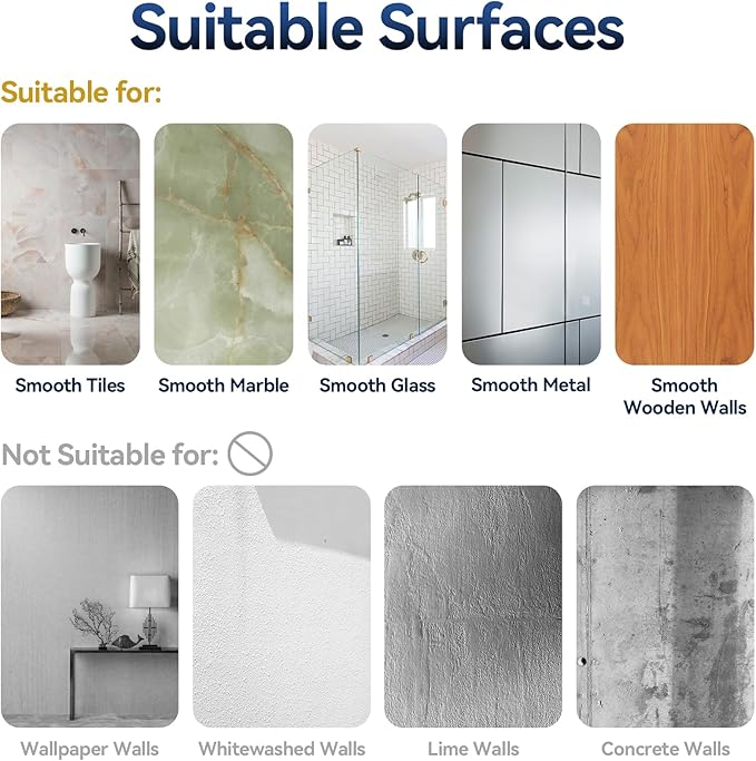 YASONIC Corner Adhesive Shower Caddy, with Soap Holder and 12 Hooks, Rustproof Stainless Steel Bathroom Organizer, No Drilling Wall Mounted Rack, Black, 3-Pack