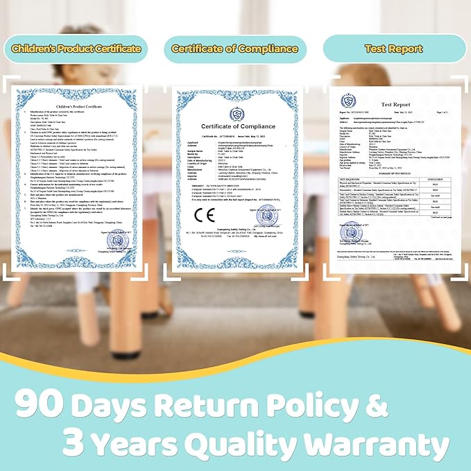 FUNLIO Adjustable Kids Chair (2pcs), 3 Level Height Adjustable Toddler Chair for Ages 3-8, Sturdy Child Chair with Maximum Bearing 220lbs, for Classrooms/Daycares/Homes, CPC & CE Approved - Green