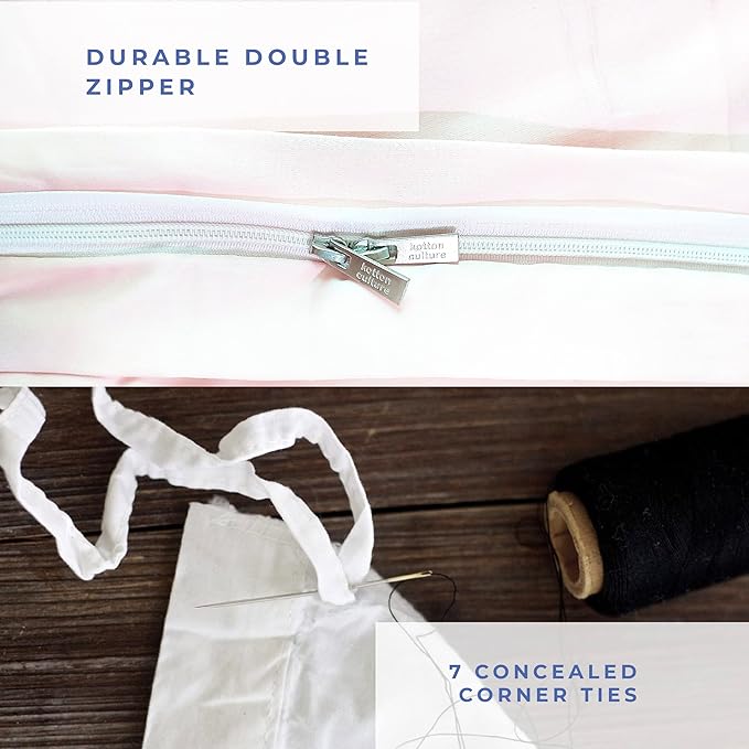 Kotton Culture Twin Size Duvet Cover Set 100% Egyptian Cotton - 600 Thread Count Ultra Soft Premium Durable Comforter Cover Zipper Closure & Corner Ties (Blood Red,Twin/Twin XL 68" X 90")