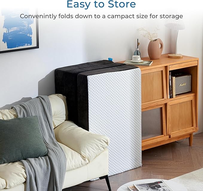 Odorless Foldable Mattress Twin XL 80" x 38" x 6", 6 Inch Folding Foam Mattress with Storage Bag, Trifold Memory Foam Mattress for RV, Guest Bed