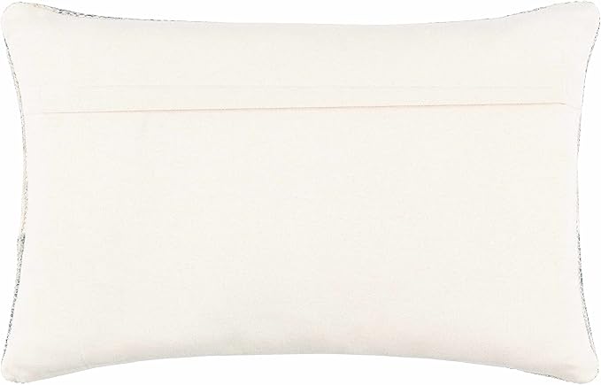 Hauteloom Bigaa Cotton Decorative Throw Pillow Cover - Oriental Floral Sofa Couch Cushion Cover - Blue, Sage, Cream - 20" x 20''