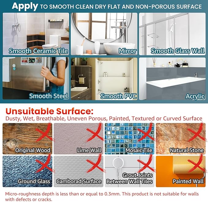 TAILI Corner-adaptive Suction Cup Shower Caddy 2 Pack, Stainless Steel Rustproof Corner Shower Shelves, Drill-Free Wall Mounted Baskets, Large Capacity, Removable Suction Cup Bathroom Organizer, Gray