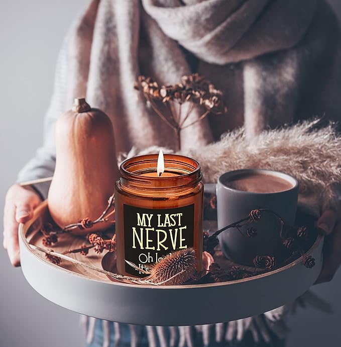 Boss Gifts for Women, Men - Fun Relaxing Candles - Funny Gift for Boss Female, Her, Mom, Boss Lady - Birthday, Thank You for Coworker Nurse Teacher Friend - Natural Soy Wax Jar Candle for Home
