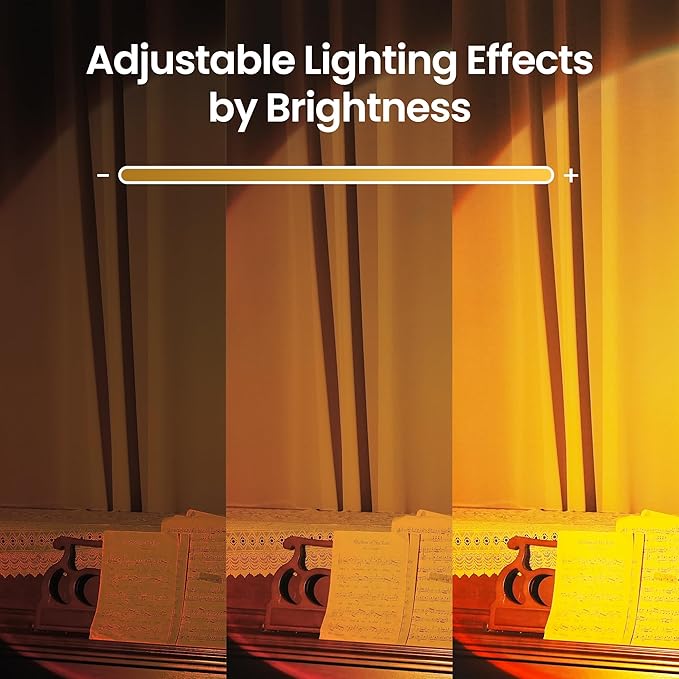 Sunset Lamp Projection, Not Only 21 Colors Sunset Lights, 180 Degree Rotation Led Light, Push Button Switch & APP Control Projector for Party Bedroom Decor