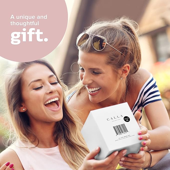 ThreeKin Scented Candles for Girl Mom, Natural Soy Wax Candles for Home, Relaxing Aromatherapy for Moms, Lavender Essential Oils with a Hint of Sass, Long Lasting Candle Burns for 75 Hours