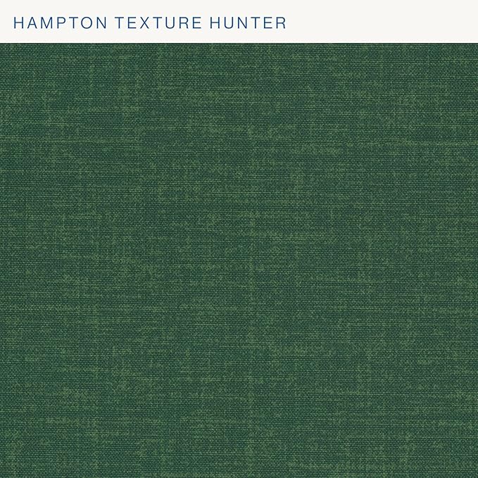 Honeycomb Outdoor Essentials Set of 2 Square Seat Pads, 19 x 19, Hampton Texture Hunter Dining Chair Cushions for Patio Furniture