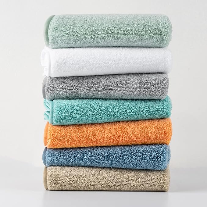 New Microfiber Bath Towel Set, 3 Piece, Oversize, Quick Dry, Lint Free, Includes Body, Hand and Face Towels