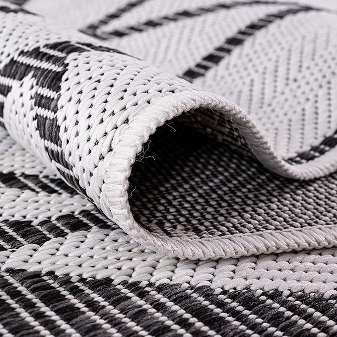 Keen Home Design Terrace Outdoor Runner Rug - 2x12 Washable Indoor/Outdoor Rug for Patio, Kitchen, Balcony, Beach, Garden, Deck and Porch, Size: 2'2"x11'10"