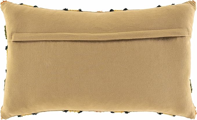 Hauteloom Skibbereen Decorative Throw Pillow - Sofa Couch Cushion Cover - Orange