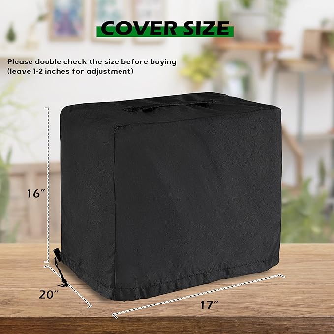 Pellet Smoker Cover for GE Profile Indoor Pellet Smoker, Heavy-Duty 600D Protective Cover for Tabletop Smoker Pellet Smoker Grill
