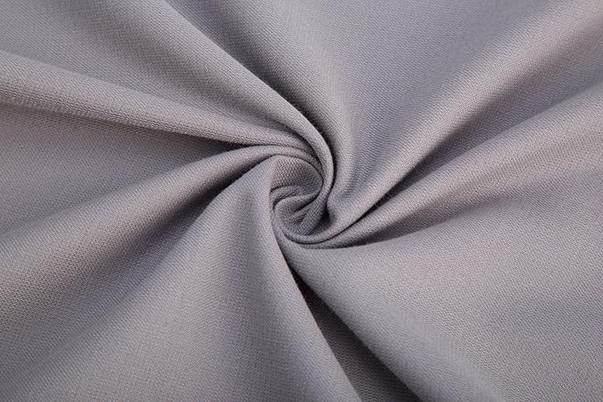 Hooga Grounding Pillow Case, Queen Size Earth Connected Pillowcase, Bedding. Improve Sleep, Energy, Inflammation, Snoring. 94% Organic Cotton, 6% Silver Fiber, 20’’x30’’ Size. Gray