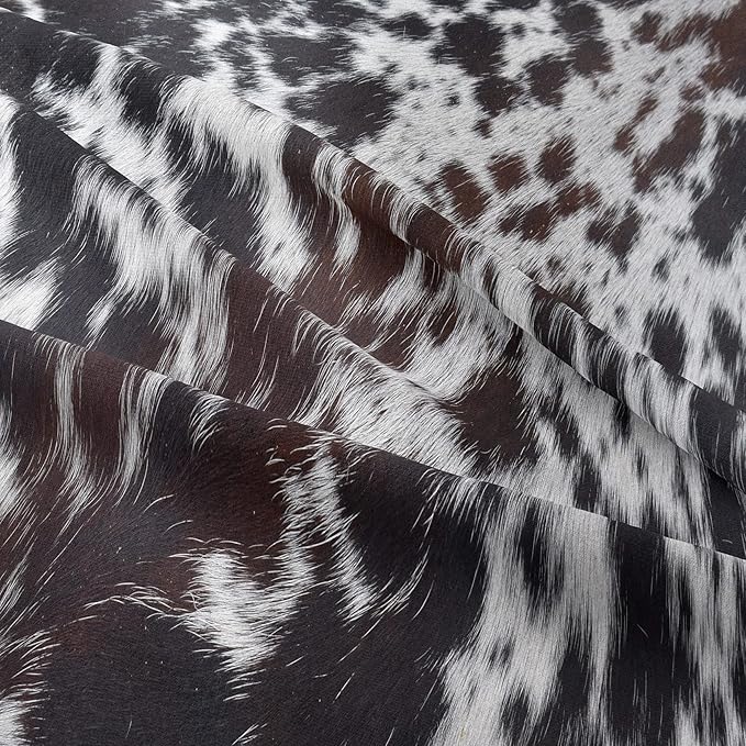 Tailor Shop Cow Print Bedding Sets King Size,Black and White Comforter Set for Kids,Cartoon Milk Bed Boys Teens Girls with 1 2 Pillowcase, Yh-cow 16