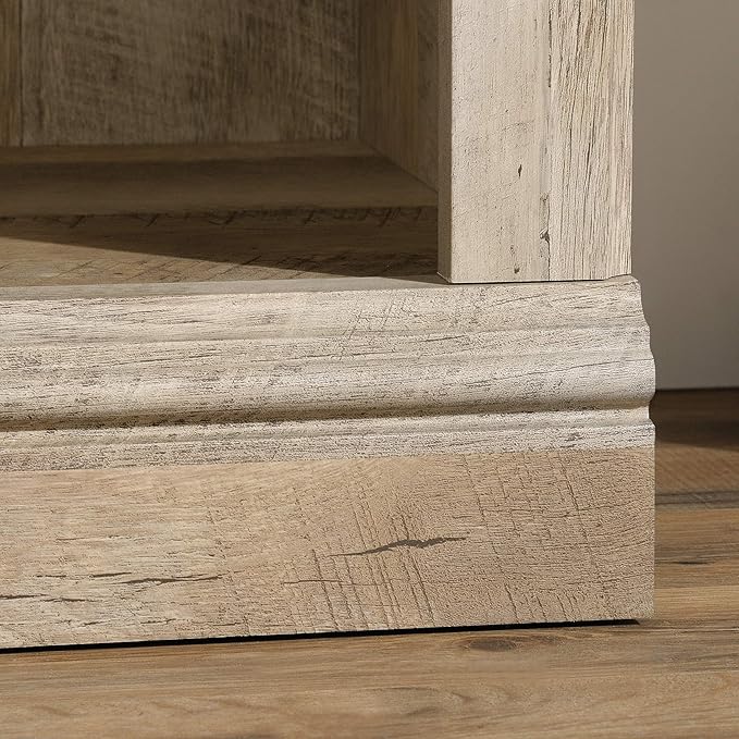 Sauder Miscellaneous Storage 3-Shelf Bookcase/ Book Shelf, Lintel Oak finish