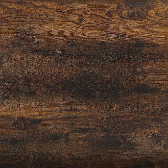 Furinno Turn-N-Tube 3-Tier Compact Multipurpose Shelf Display Rack, Amber Pine/Black