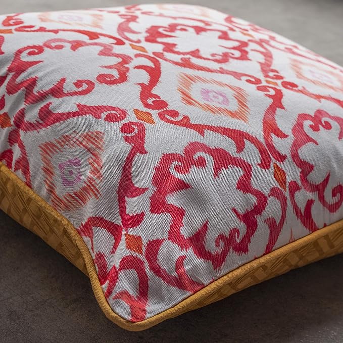 Maison d' Hermine Decorative Pillow Covers 18 x 18 Inch Square 100% Cotton Throw Pillow Covers with Invisible Zipper for Living Room Couch, Chair, Sofas, Bedroom, Home (Hesperides - Tapisserie)