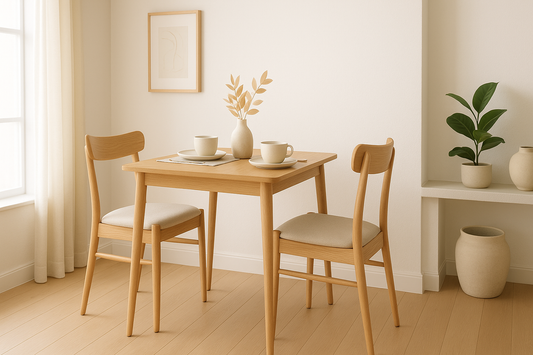 The Charm of a 2-Person Dining Table: Small Space, Big Connection