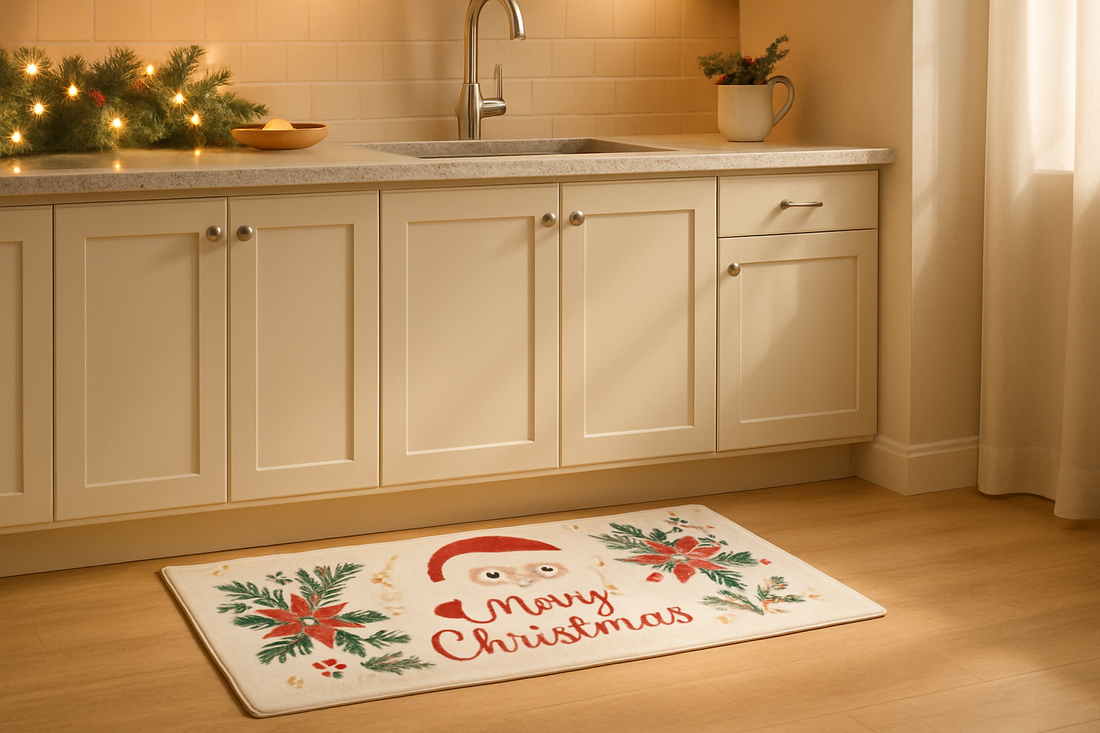 Add Holiday Cheer to Your Home with Christmas Kitchen Mats