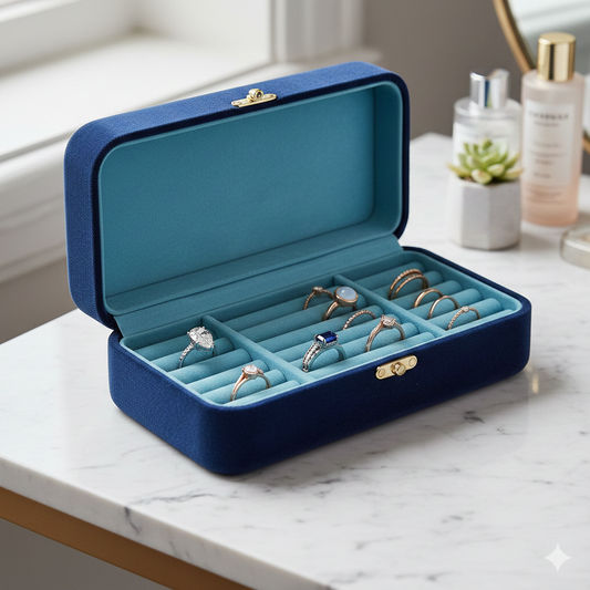 Keep Your Jewelry Safe and Stylish with a Ring Storage Box for Multiple Rings
